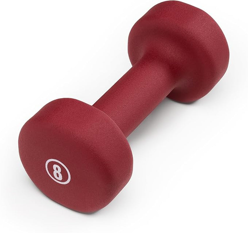 Marcy Colored Neoprene Dumbbell (Sold in Singles) Hand Weights, Exercise Free Weights for Home Gym